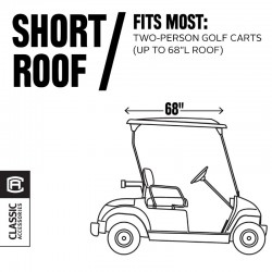 2-Passenger Fairway Quick-Fit Golf Cart Cover